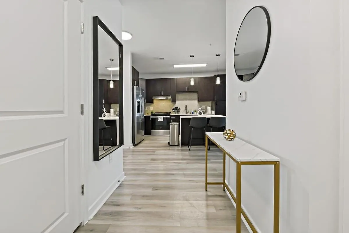 Apartament Unique 1Bd - 5 Min Dt, Gym, Parking, W-D - Sleeps 6 Charlotte Stany Zjednoczone Ameryki